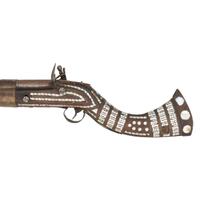 Unusually Large Khyber Pass Flintlock Jezail (Most Likely Rampart Gun) circa 1830