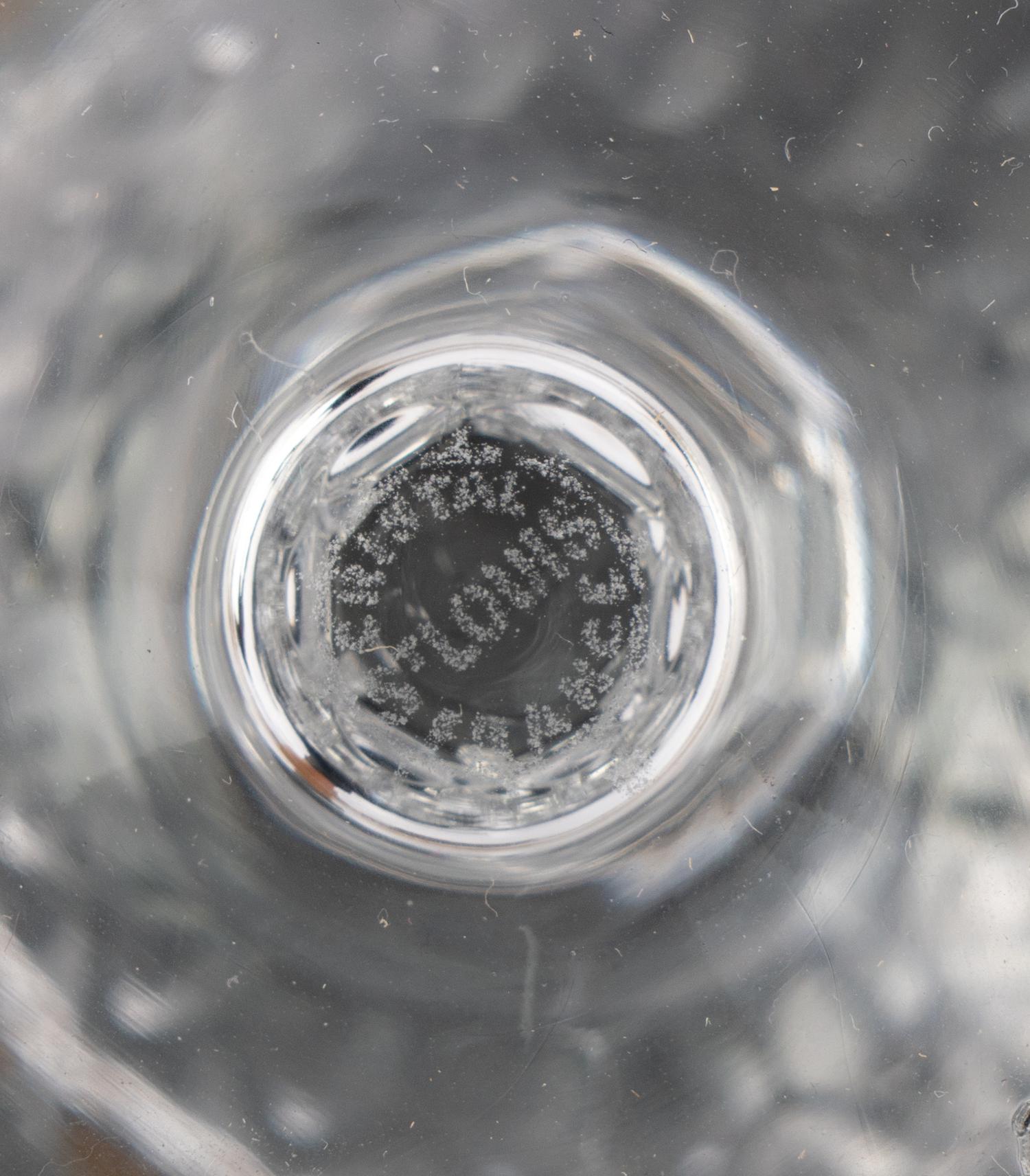 A Staint-Louis Thistle Gilt Stemware Service