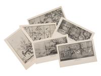 [JAPANESE PAINTING] A group of works about Japanese Paintings, comprising: