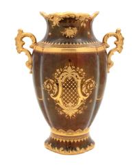 A Royal Vienna Porcelain Two-Handle Vase — 19TH CENTURY