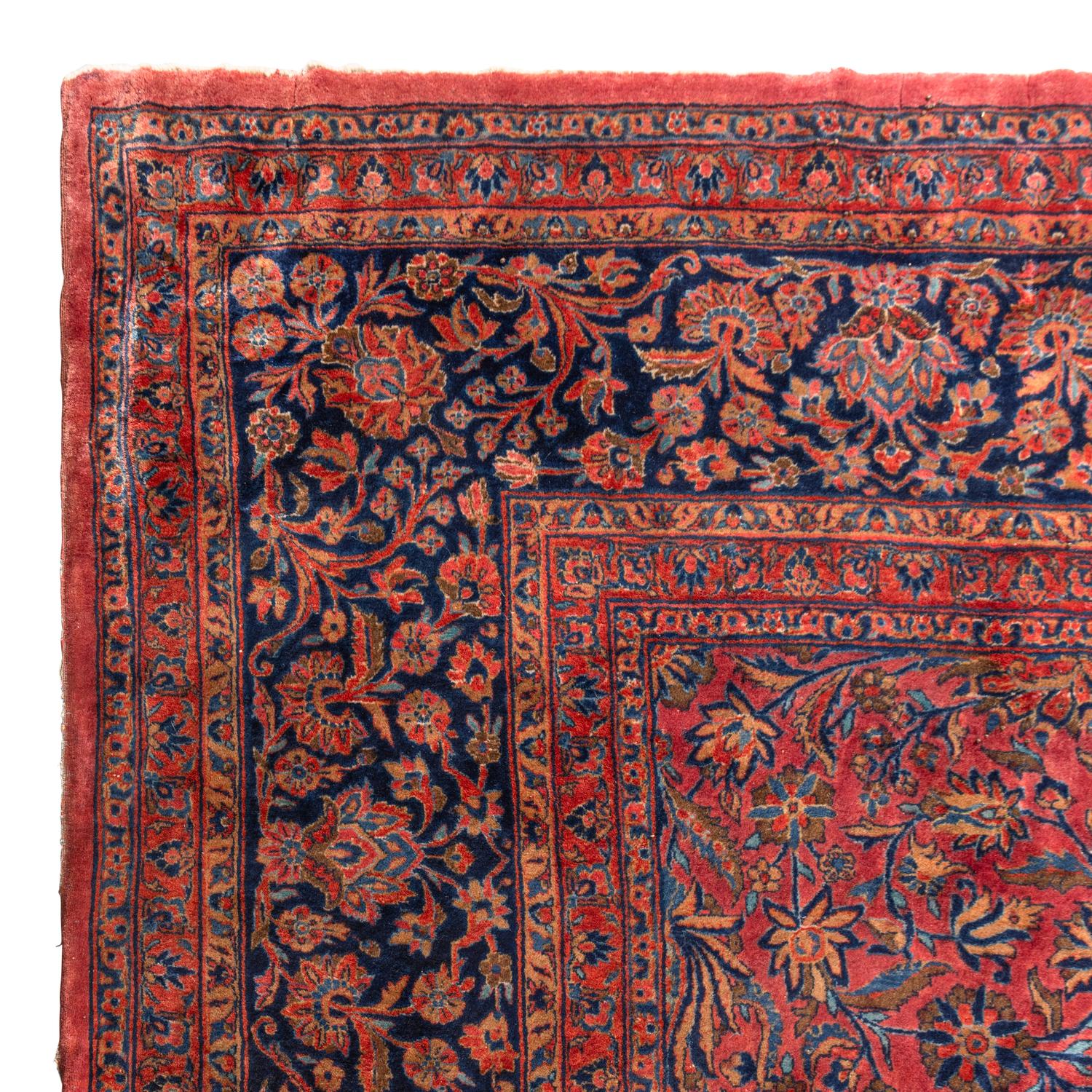 A Kashan Manchester Carpet