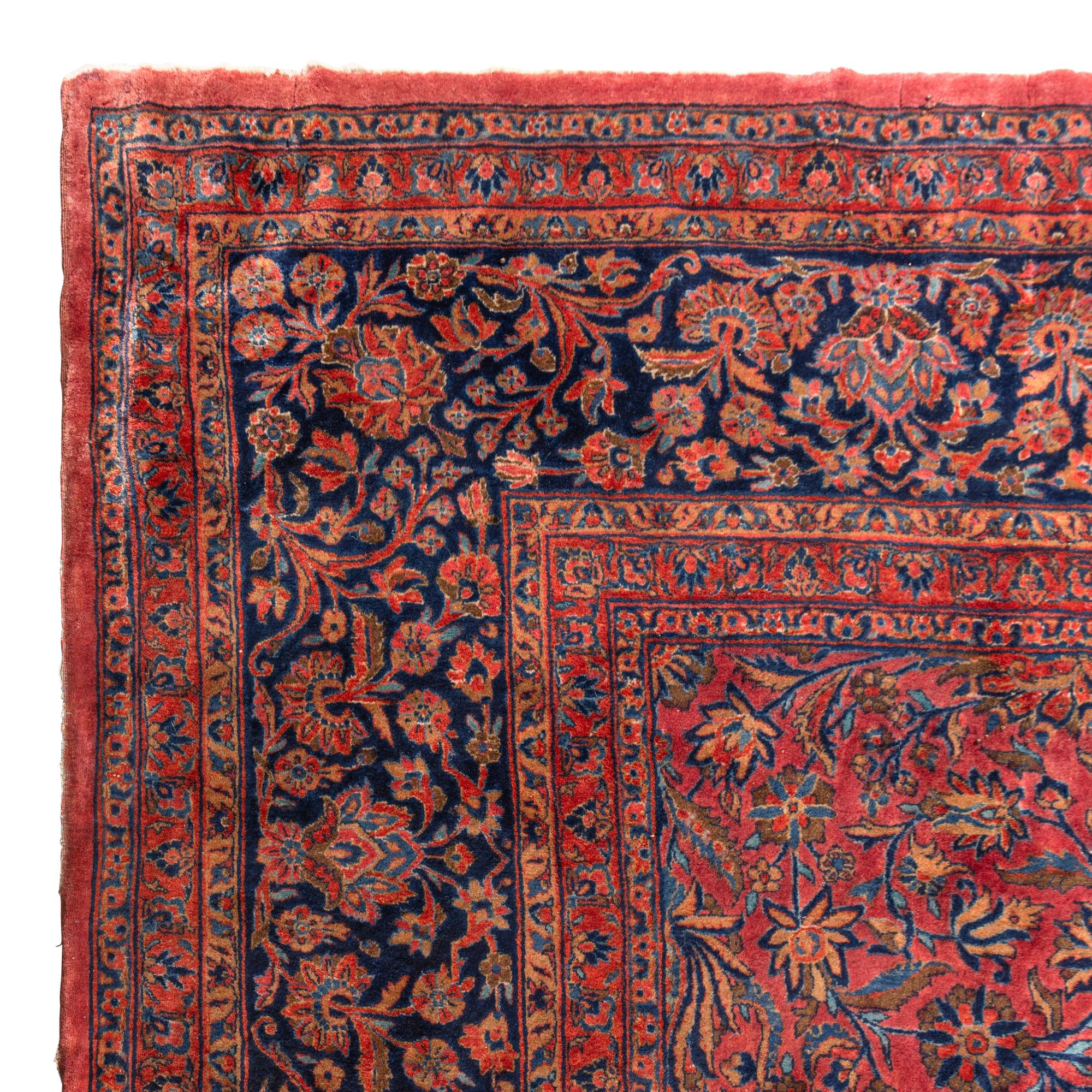 A Kashan Manchester Carpet