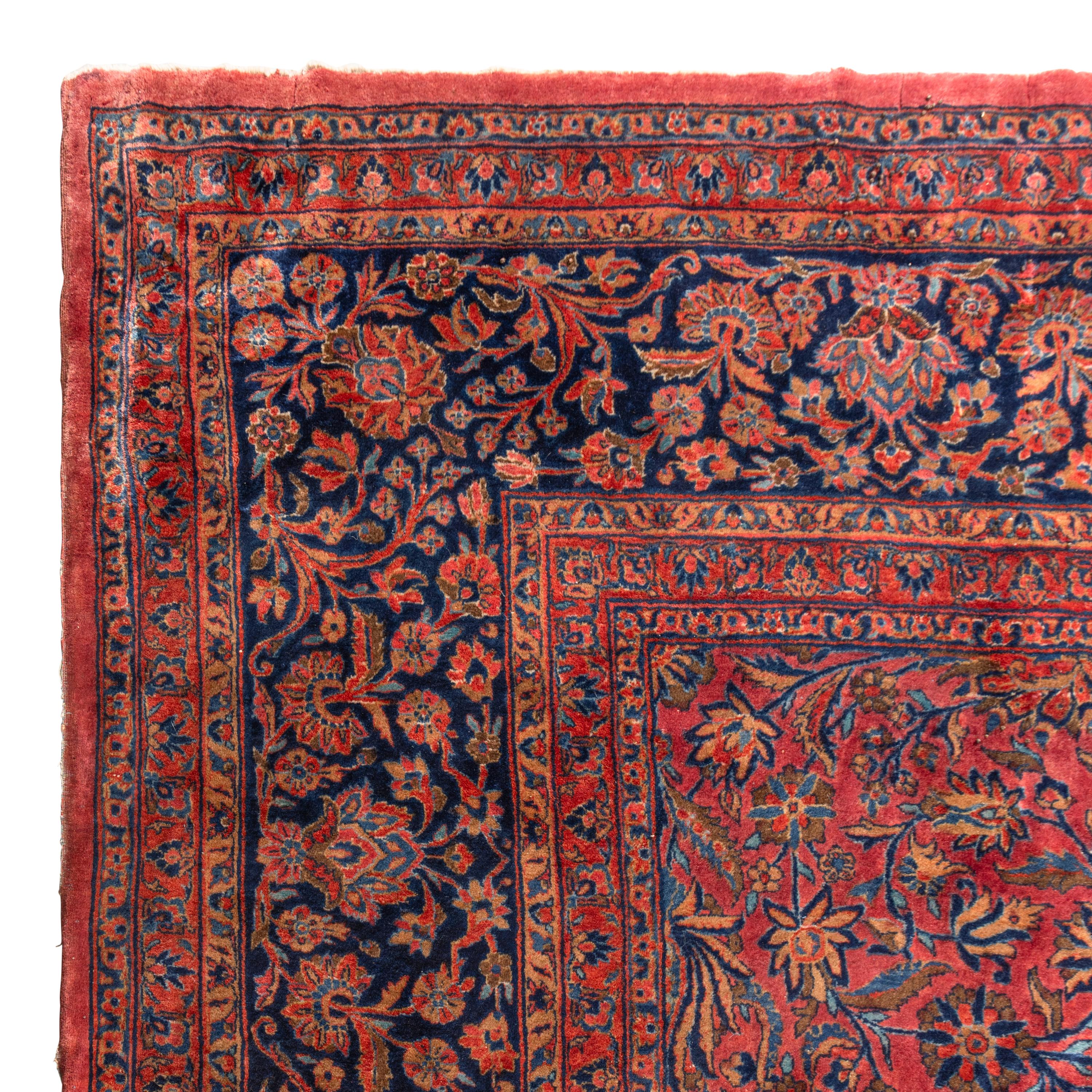 A Kashan Manchester Carpet