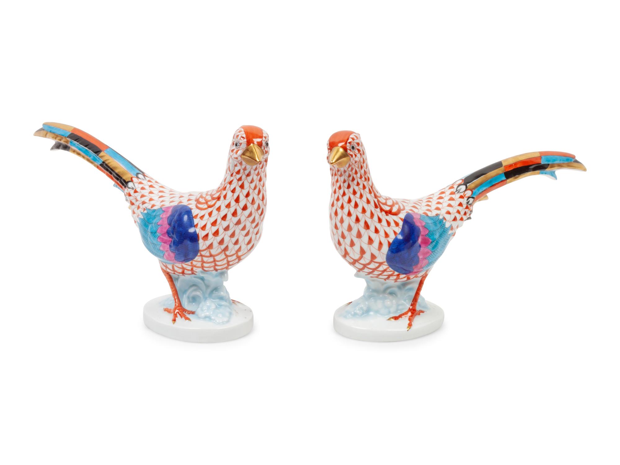 A Herend Porcelain Figural Group