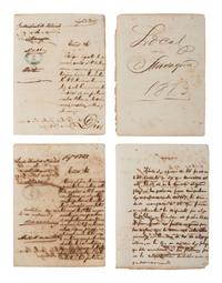 [ENSLAVEMENT & ABOLITION]. A group of 29 assorted Cuban documents, some involving enslaved persons.