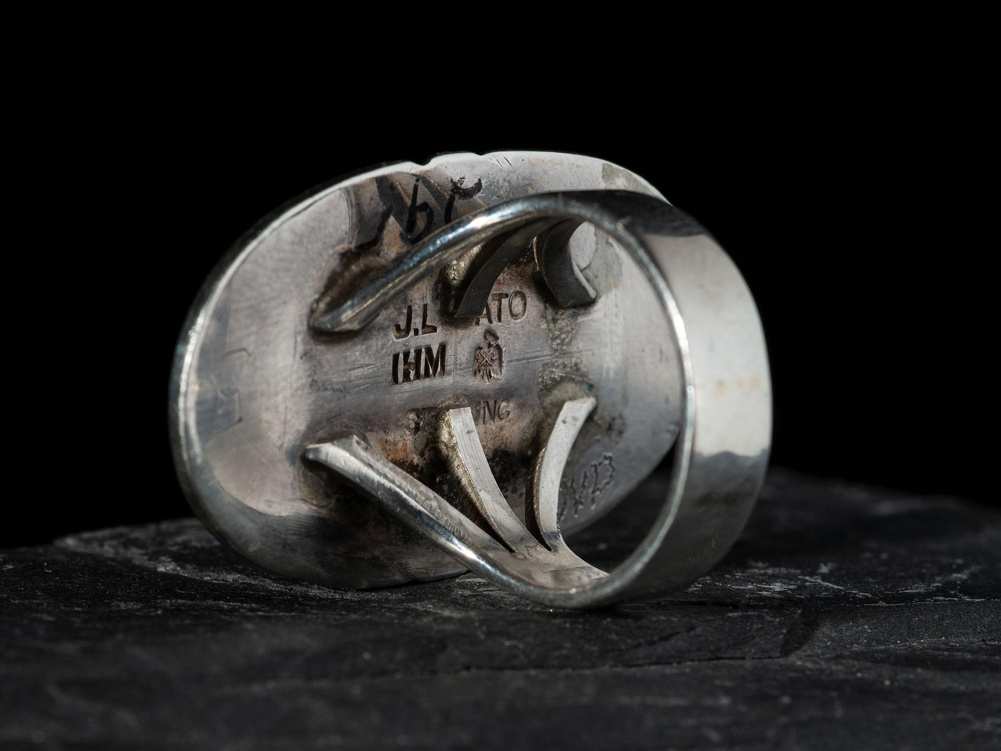 Sterling Silver and Bisbee Turquoise Ring