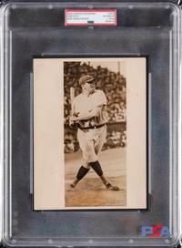An Original Circa 1920s Babe Ruth Type Three World Wide News Photograph (PSA)