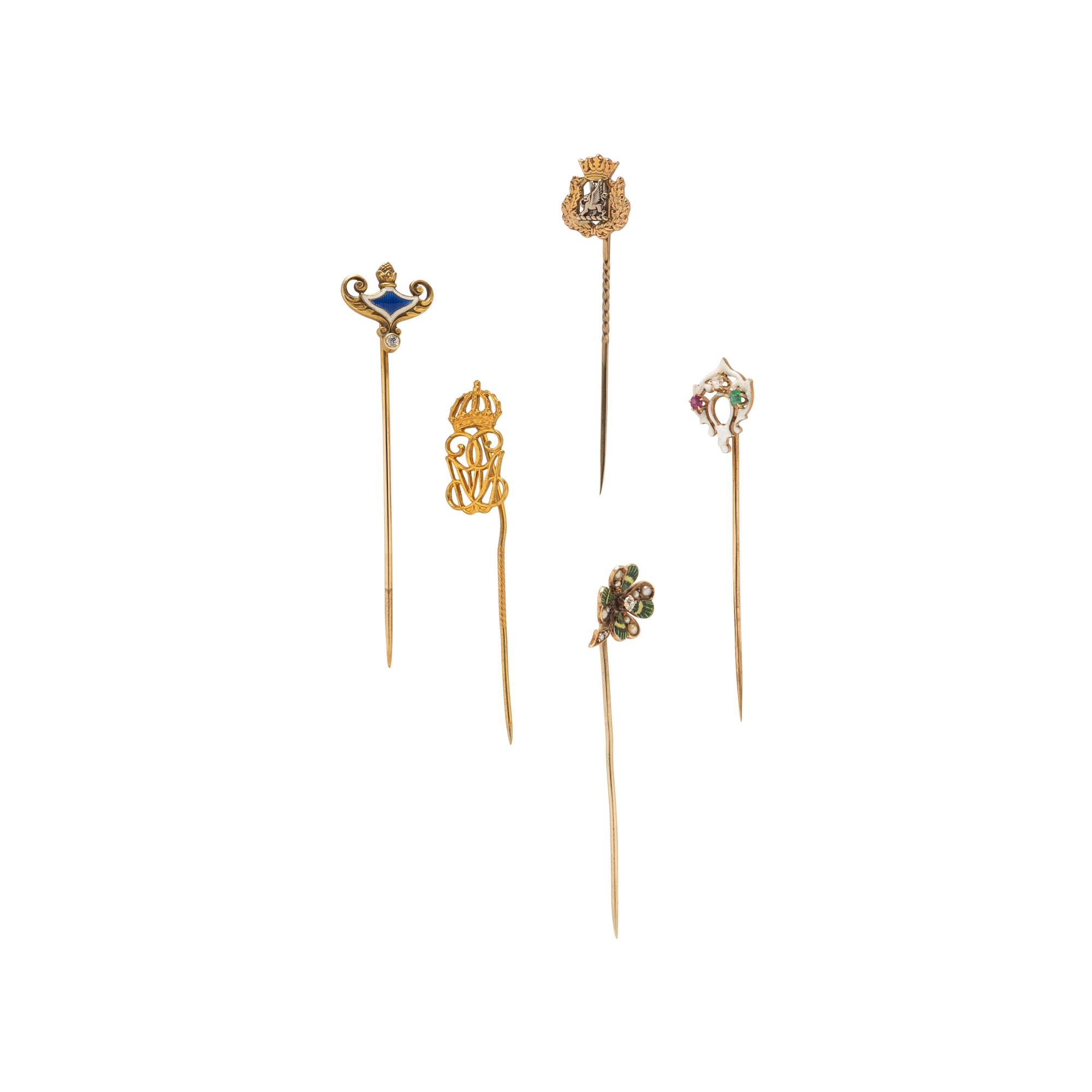 COLLECTION OF STICK PINS