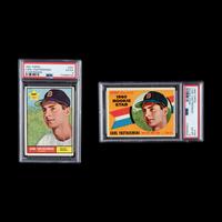 A Collection of PSA Graded 1960 and 1961 Topps Carl Yastrzemski Baseball Cards