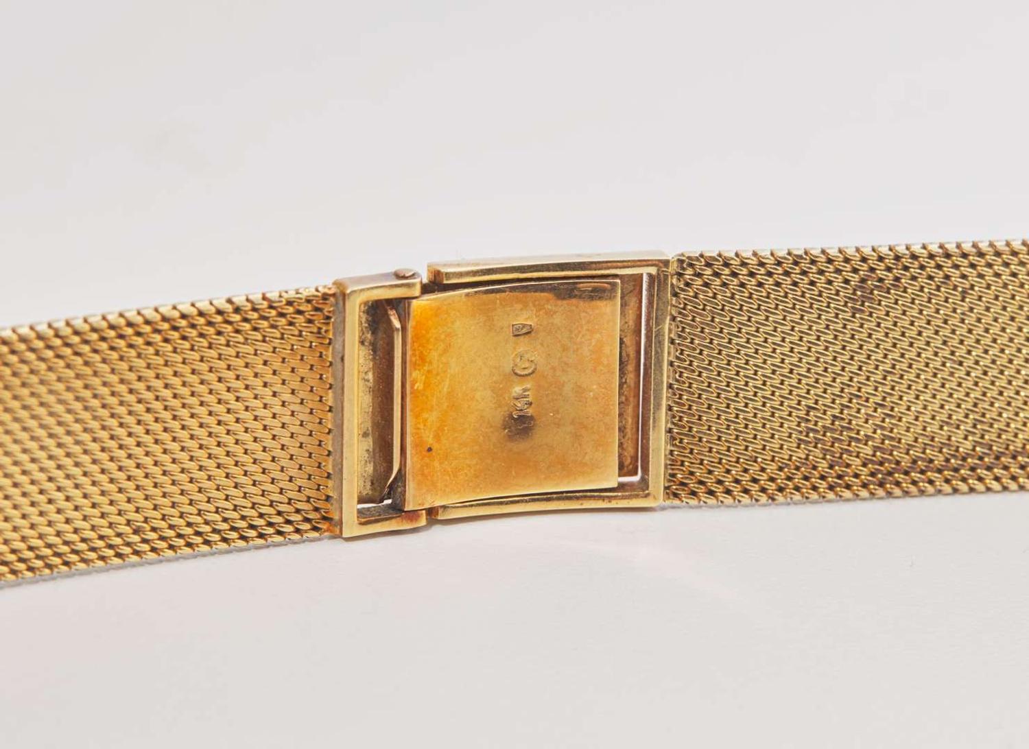 A Men's Yellow Gold Omega Wristwatch