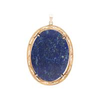 YELLOW GOLD AND MULTIGEM PENDANT
