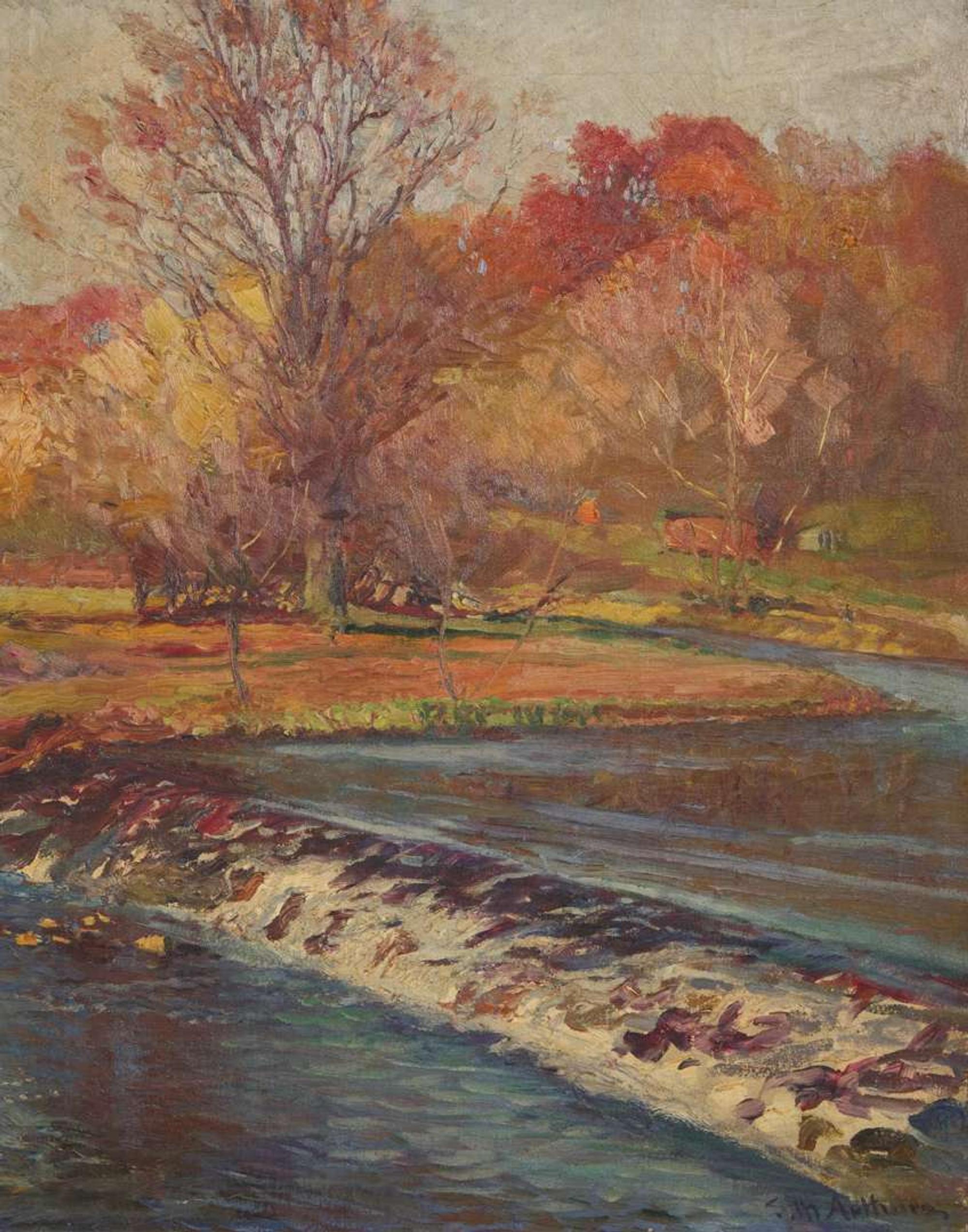 Stanley Massey Arthurs (American, 1877–1950) - Falls on the Brandywine