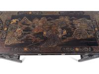 A Chinese Green Lacquer and Parcel Gilt Altar Table — 20TH CENTURY