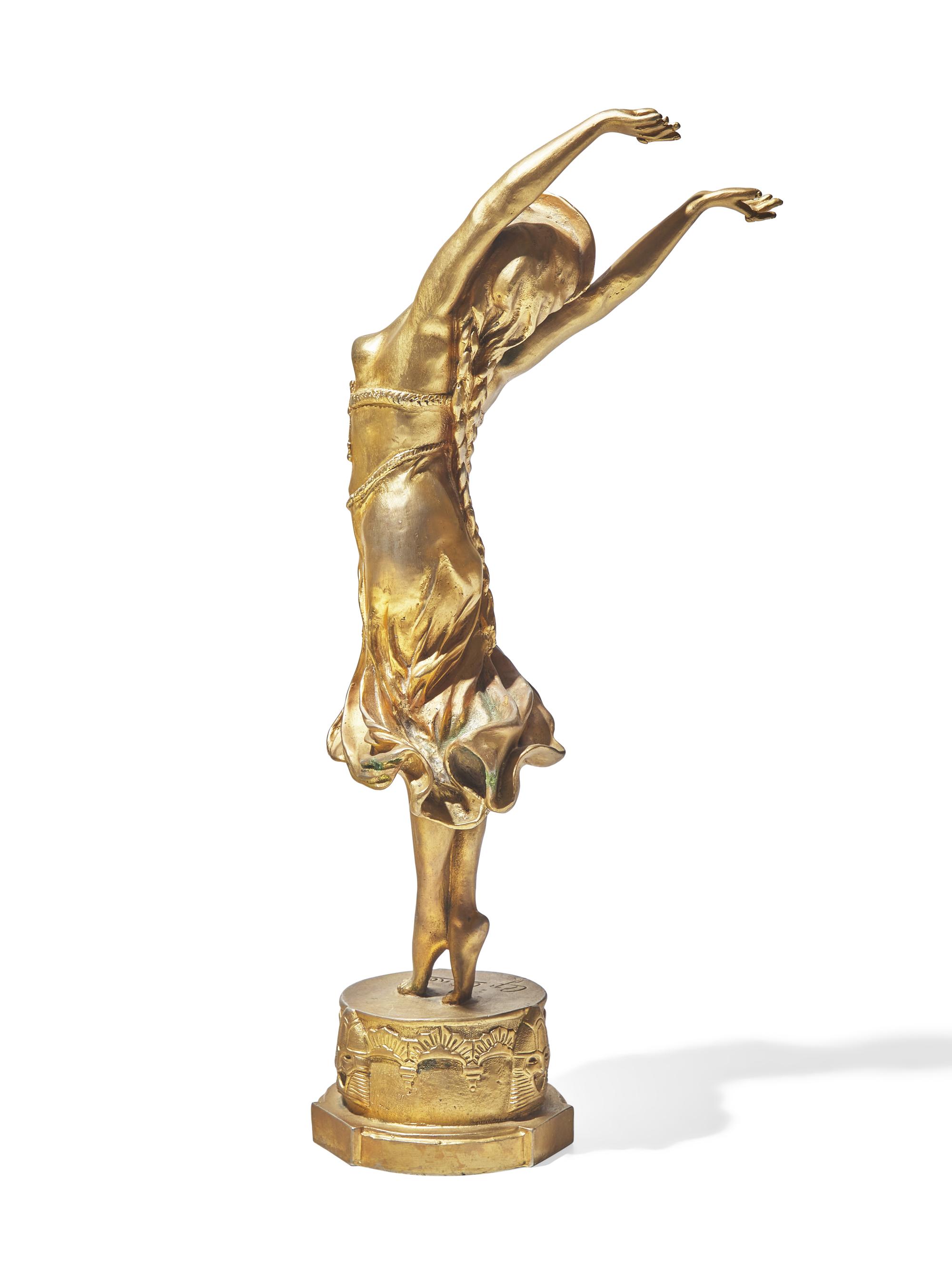 Claire Jeanne Roberte Colinet (France, b. Belgium 1885-1972) "Crimean Dancer", 1950