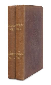 DICKENS, Charles (1812-1870). American Notes For General Circulation. London: Chapman and Hall, 1842.