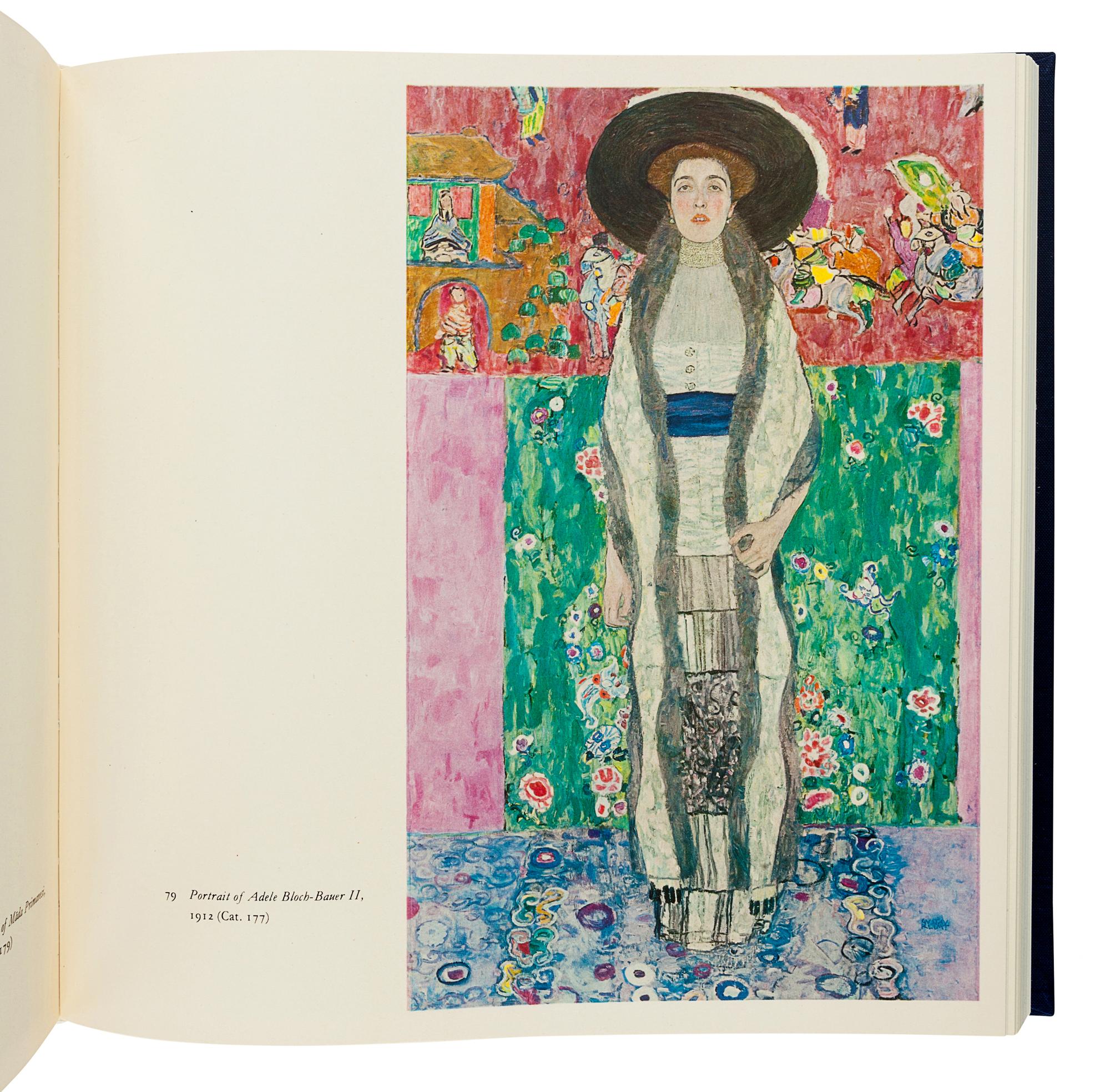 [KLIMT, Gustav (1862-1918)]. NOVOTNY, Fritz. Gustav Klimt: With a Catalogue Raisonné of His Paintings. Boston: New York Graphic Society, 1975.