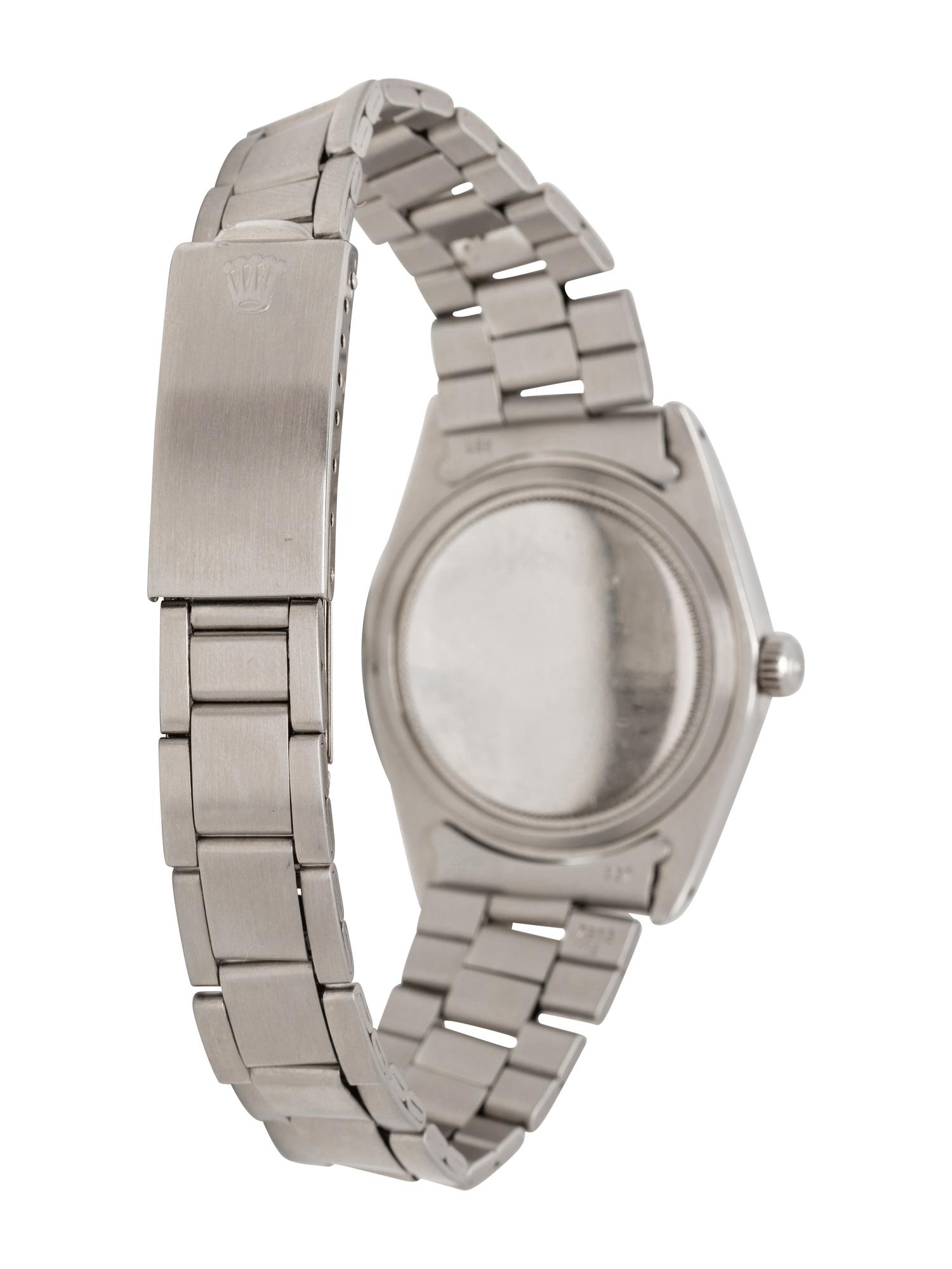 ROLEX, REF. 6694 STAINLESS STEEL 'OYSTERDATE PRECISION' WATCH
