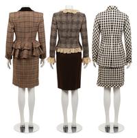 Three Designer Skirt Ensembles: Valentino, Chanel, 1980-2000s