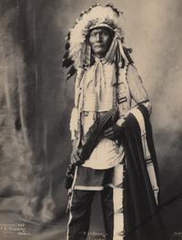 Rinehart, Frank (1861-1928). A group of 5 photographs and prints of Native American subjects.