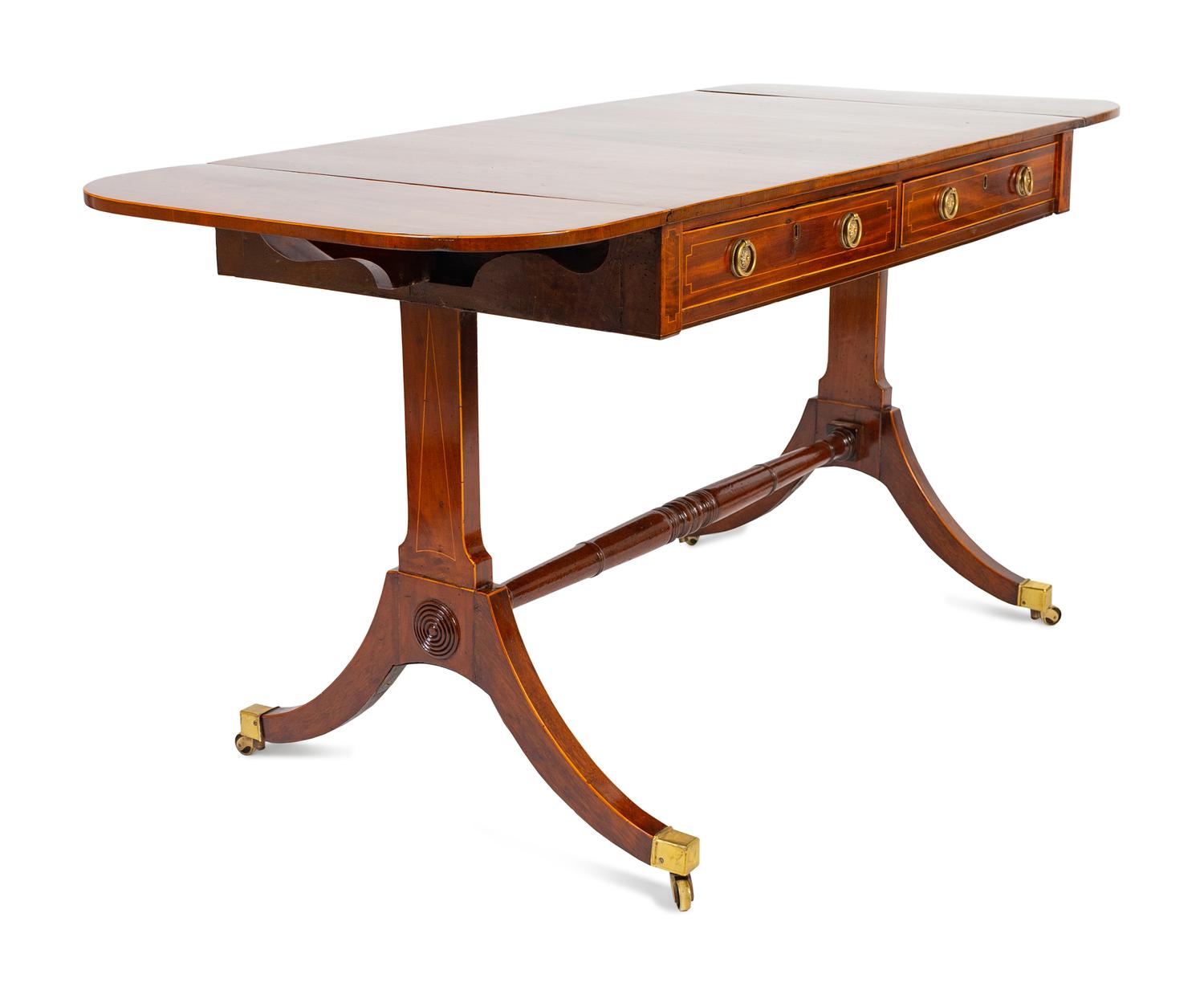 A Regency Mahogany Sofa Table