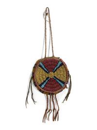 Plains Beaded Hide Pouch