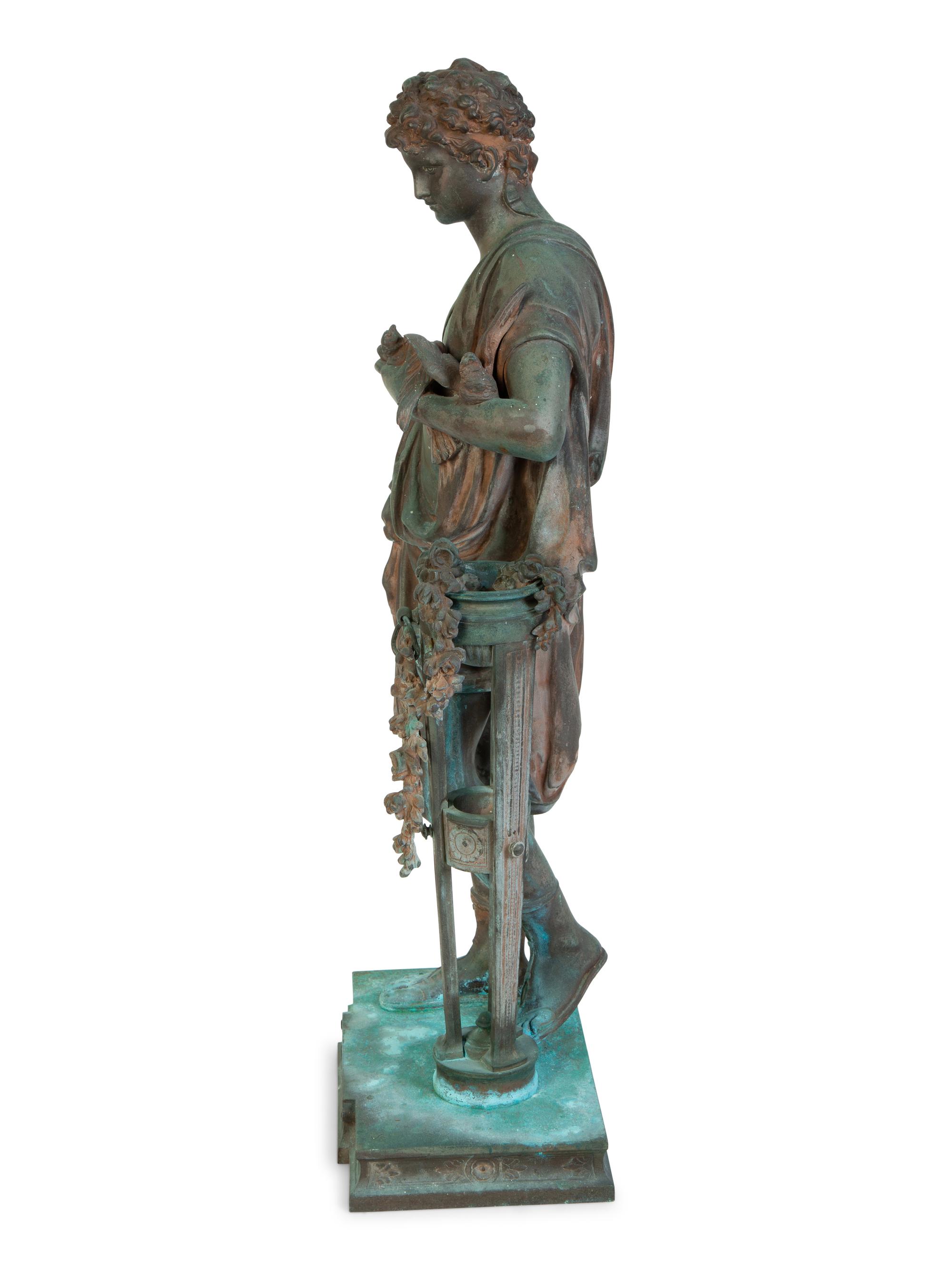 A Grand Tour Bronze Sculpture of Apollo — 19TH CENTURY