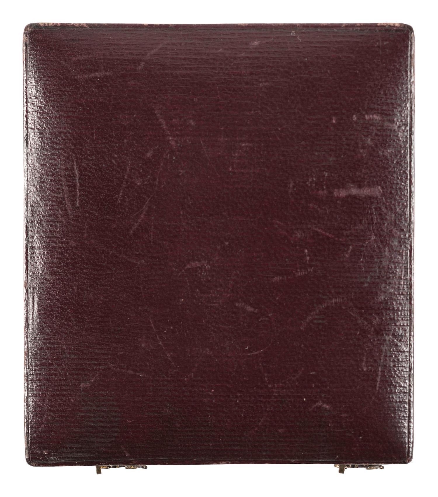 [EARLY PHOTOGRAPHY]. Ninth plate likely British daguerreotype of a gentleman in a Thomas Wharton patented pan. [London]: [Richard Beard], ca 1841-43.