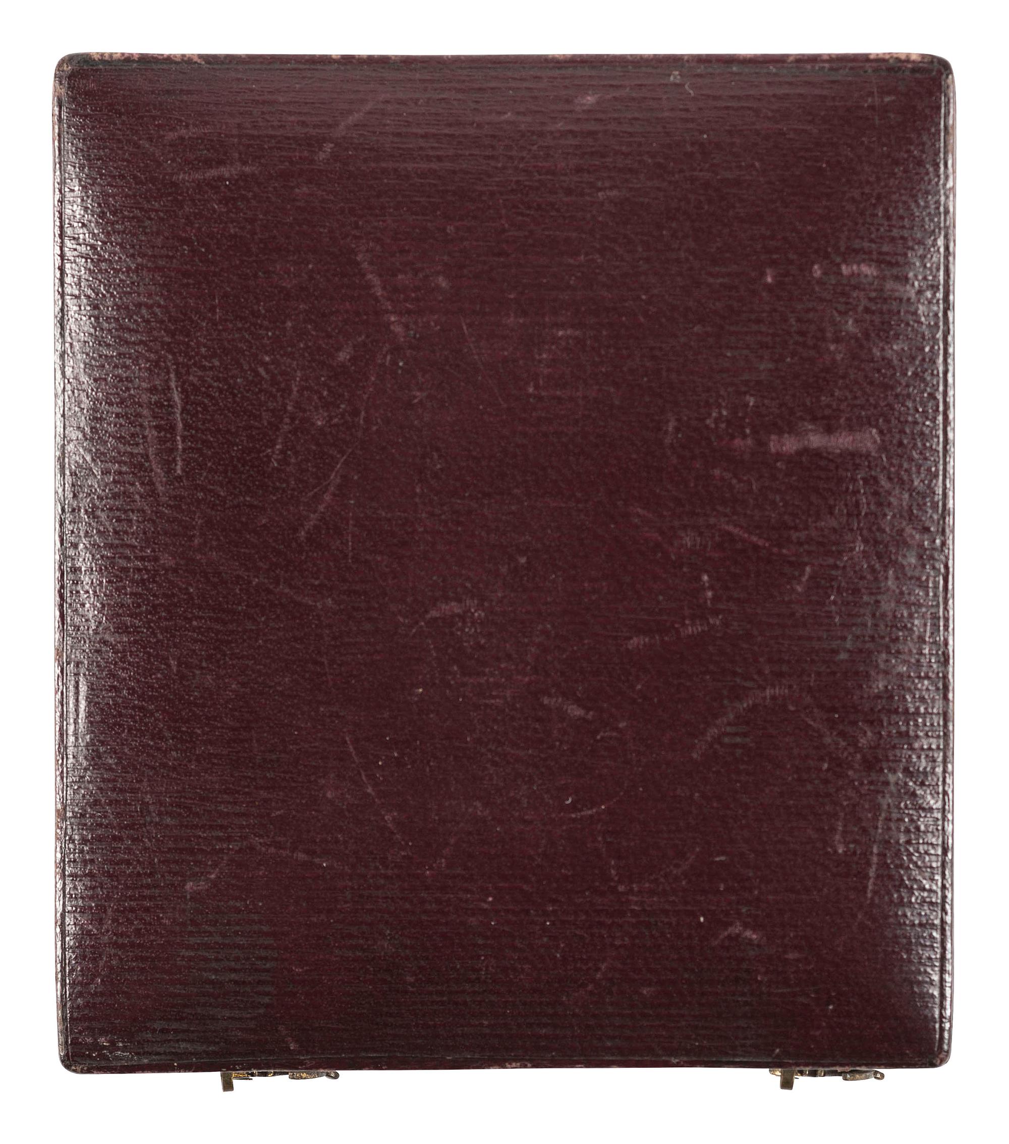 [EARLY PHOTOGRAPHY]. Ninth plate likely British daguerreotype of a gentleman in a Thomas Wharton patented pan. [London]: [Richard Beard], ca 1841-43.