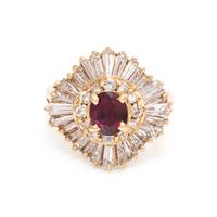 RUBY AND DIAMOND RING