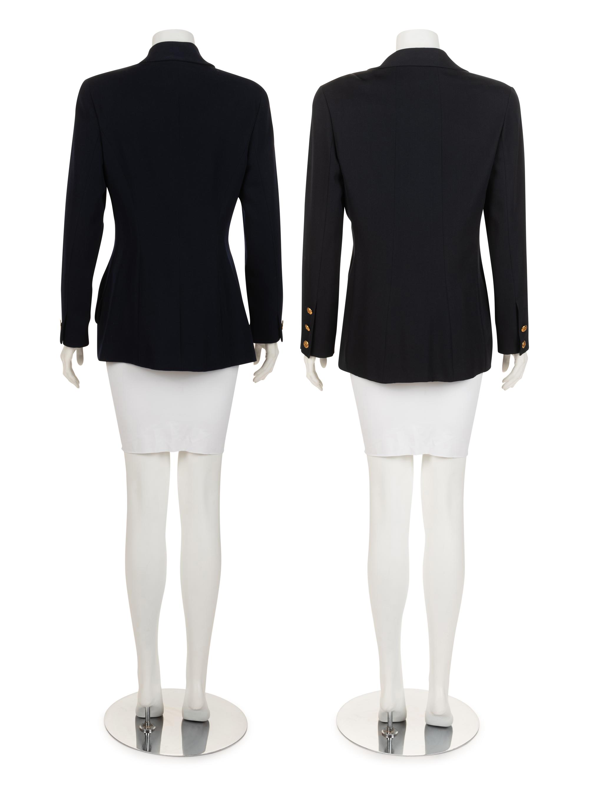 Two Chanel Double Breast Jackets, 1990s