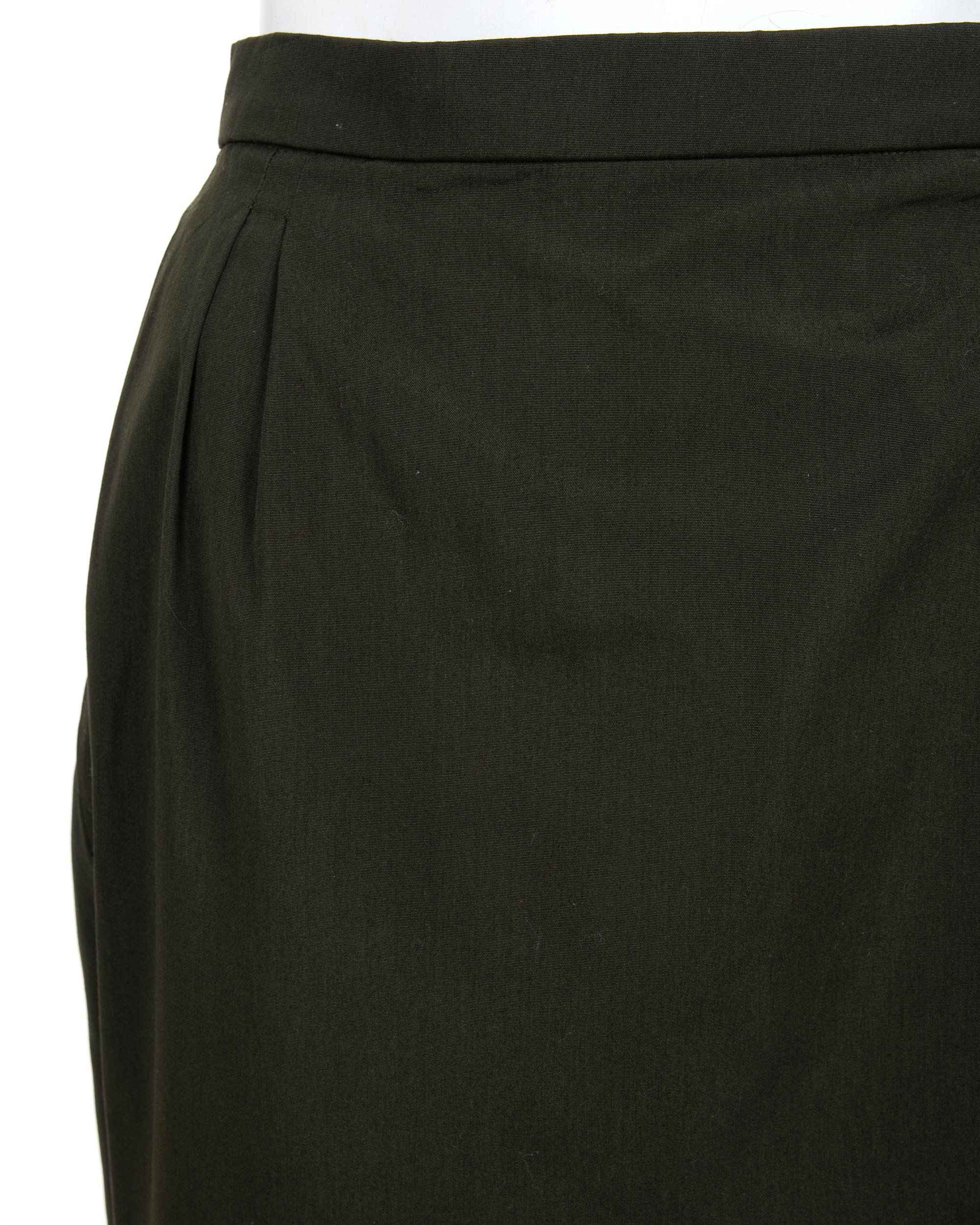 Five Yves Saint Laurent Skirts and Pants, 1970-2000s