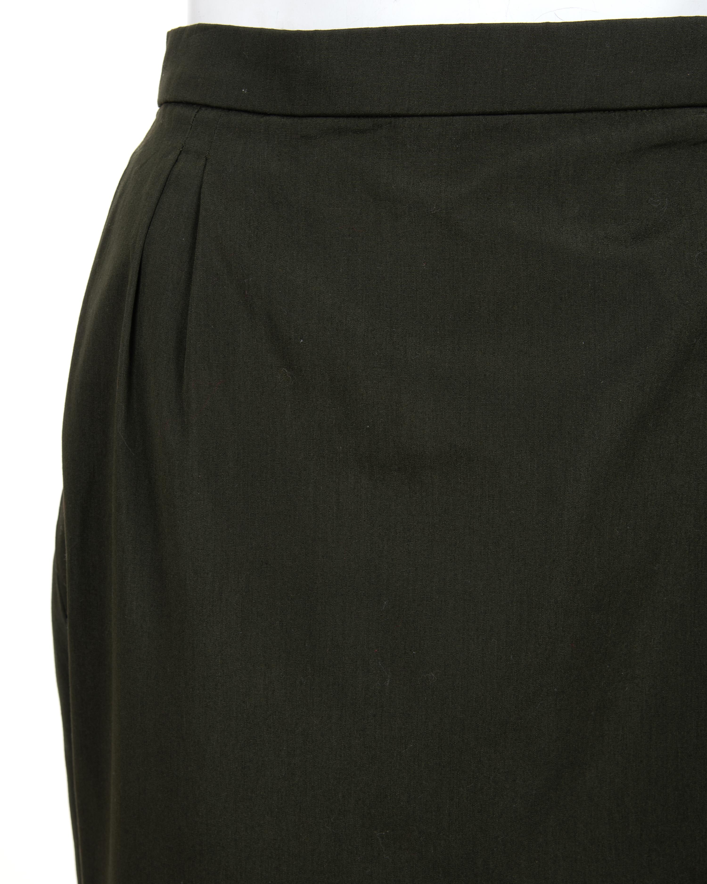 Five Yves Saint Laurent Skirts and Pants, 1970-2000s