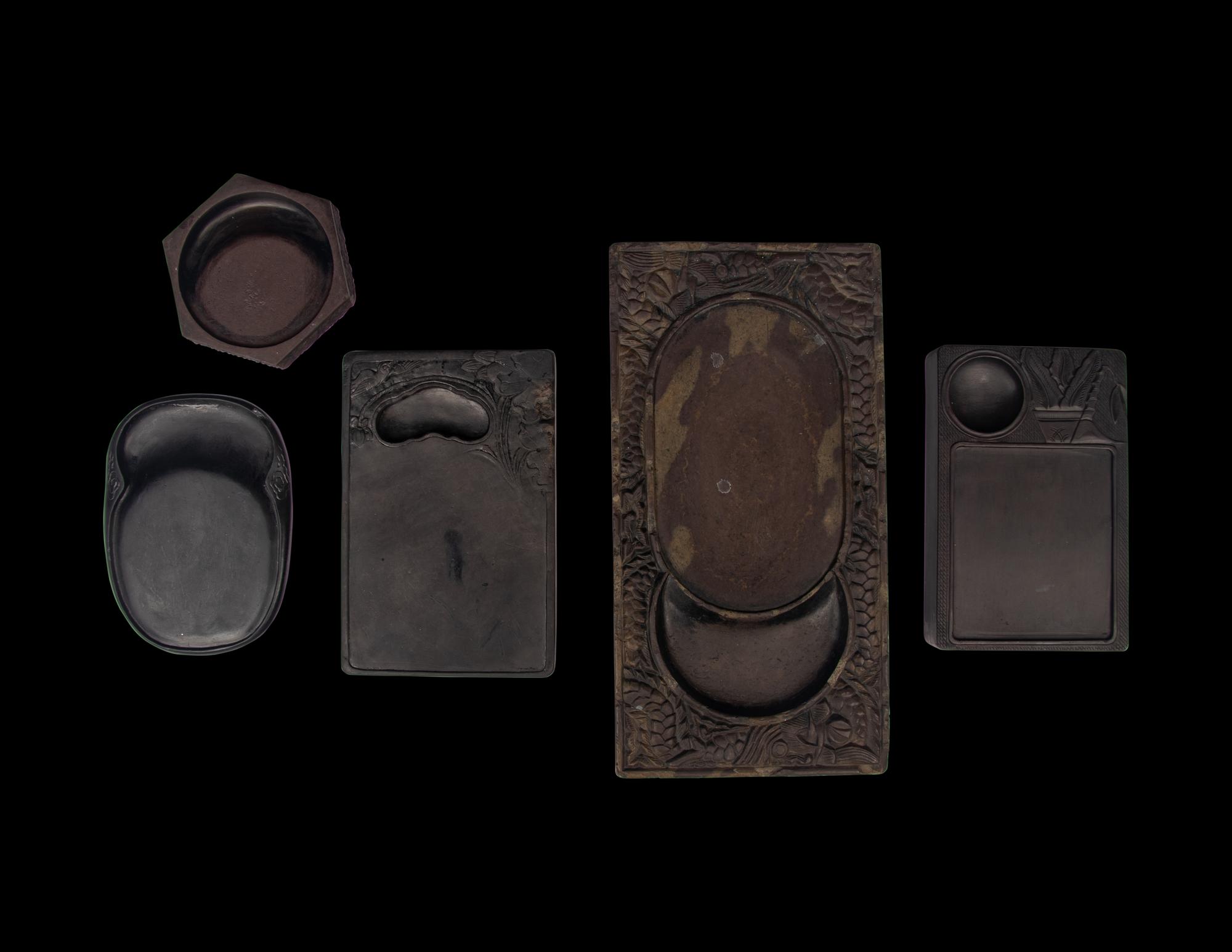 Four Chinese Inkstones