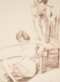Six Lithographs Drawn from Life (complete portfolio of 6)