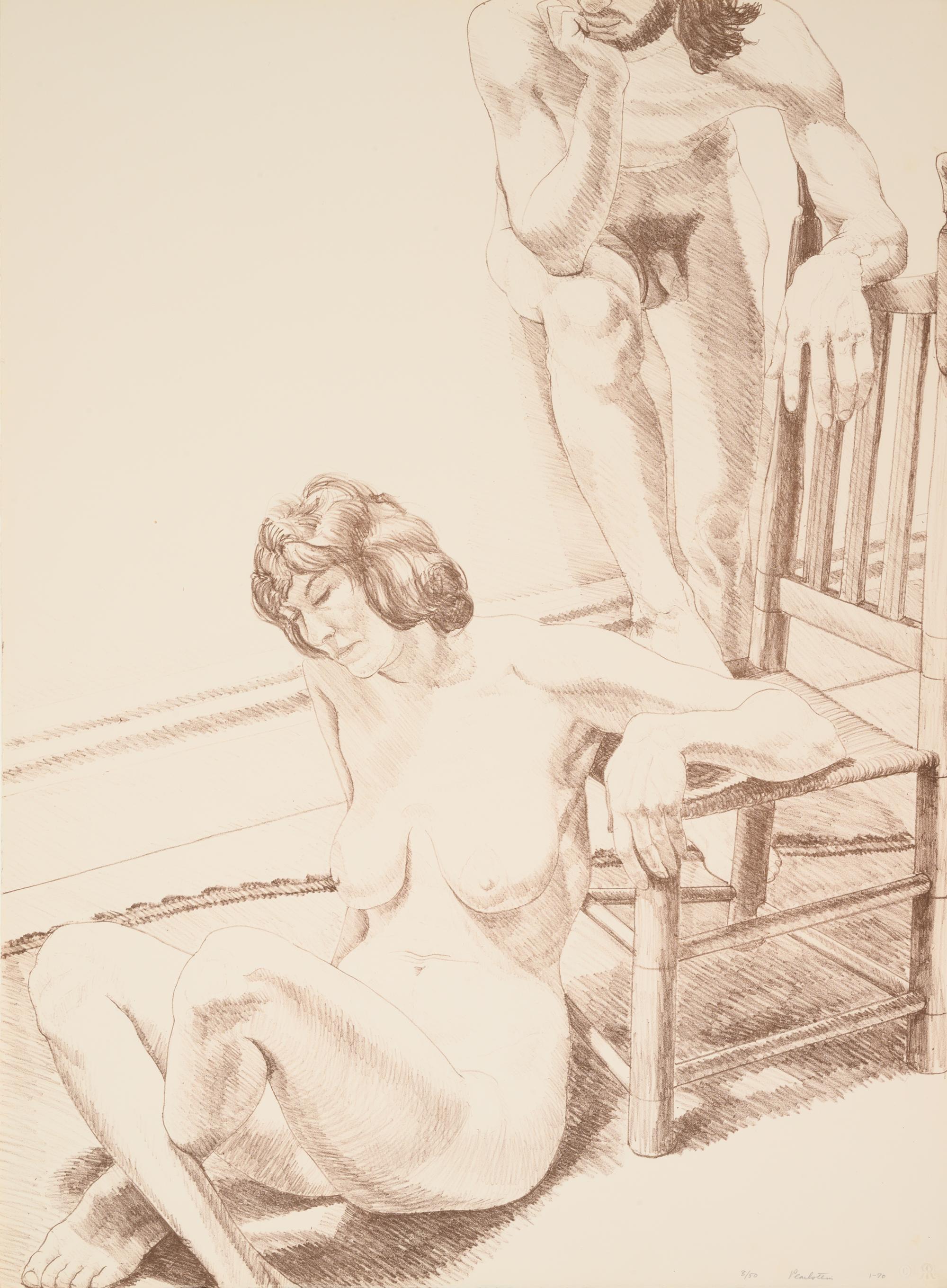 Six Lithographs Drawn from Life (complete portfolio of 6)