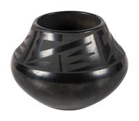 Blackware Pottery Jar
