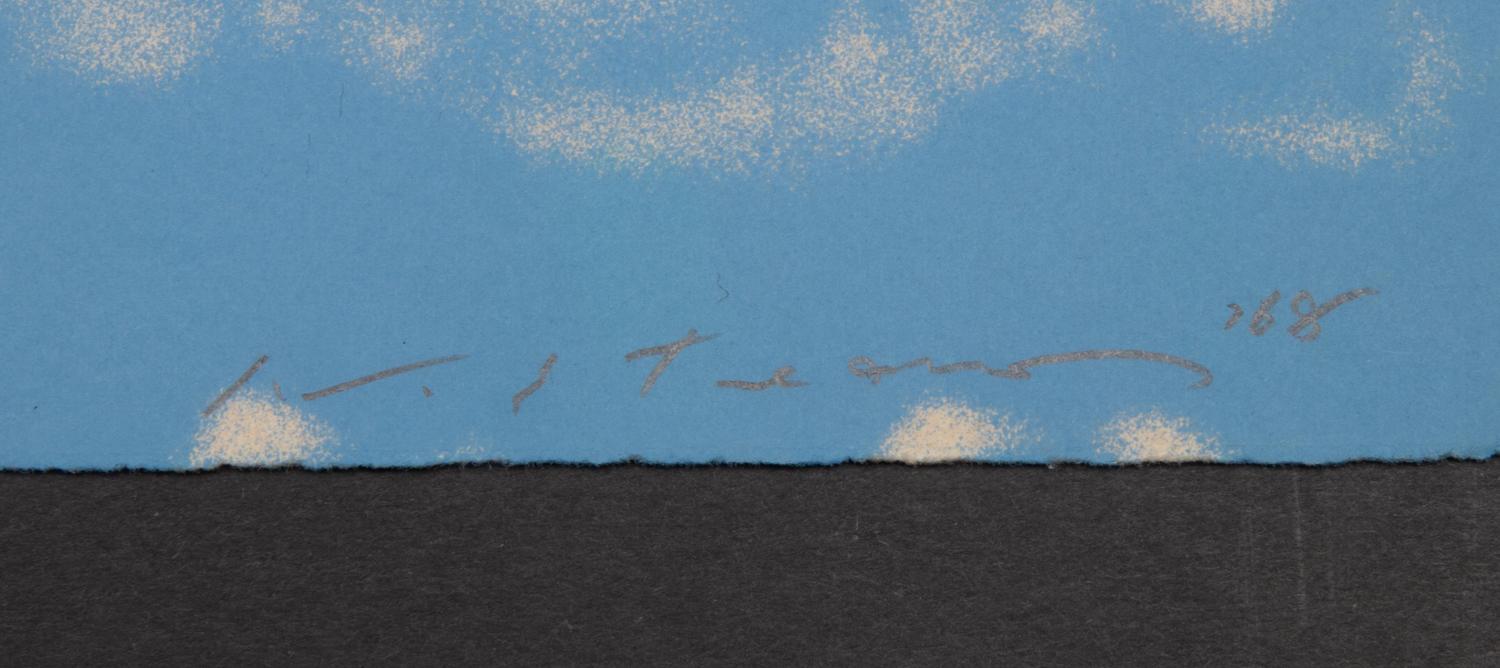 Magritte Sky ( from Some Town Without a Name portfolio )