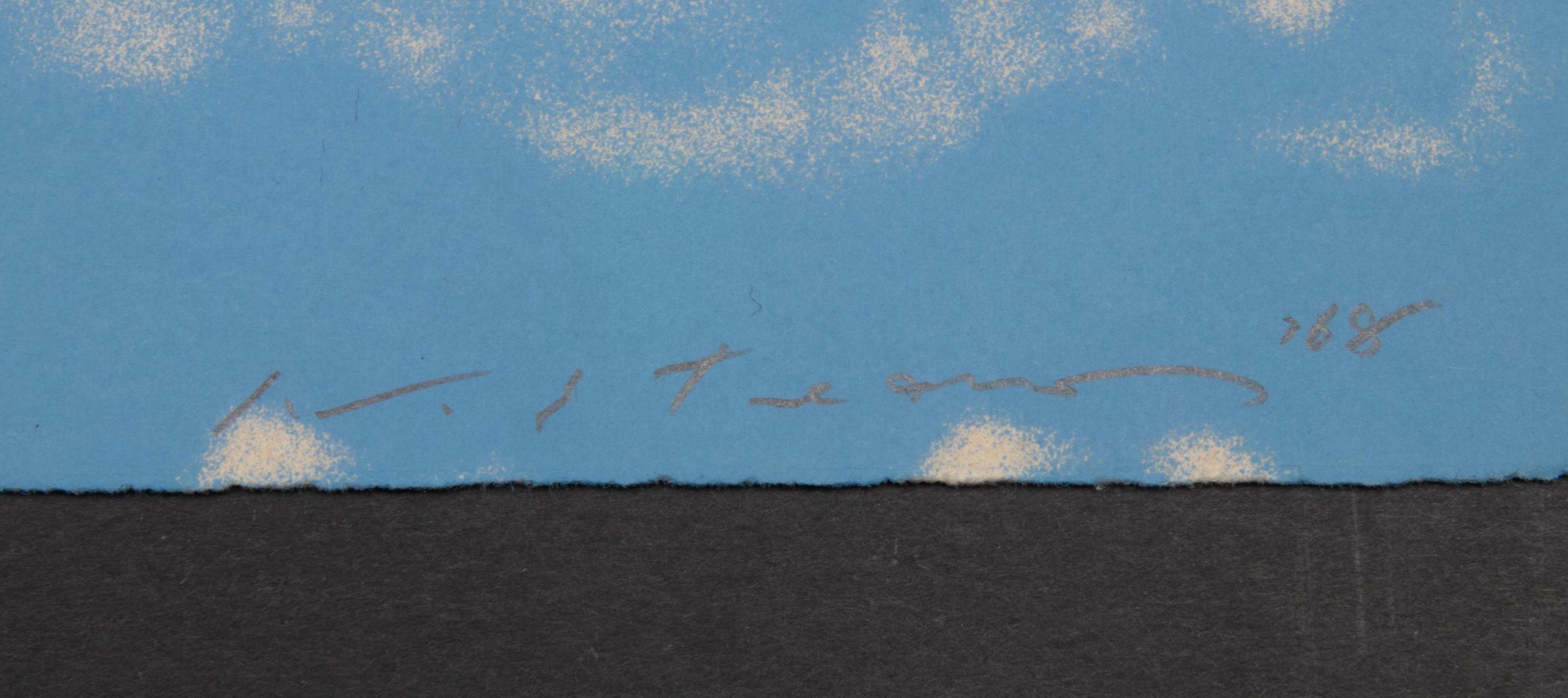 Magritte Sky ( from Some Town Without a Name portfolio )