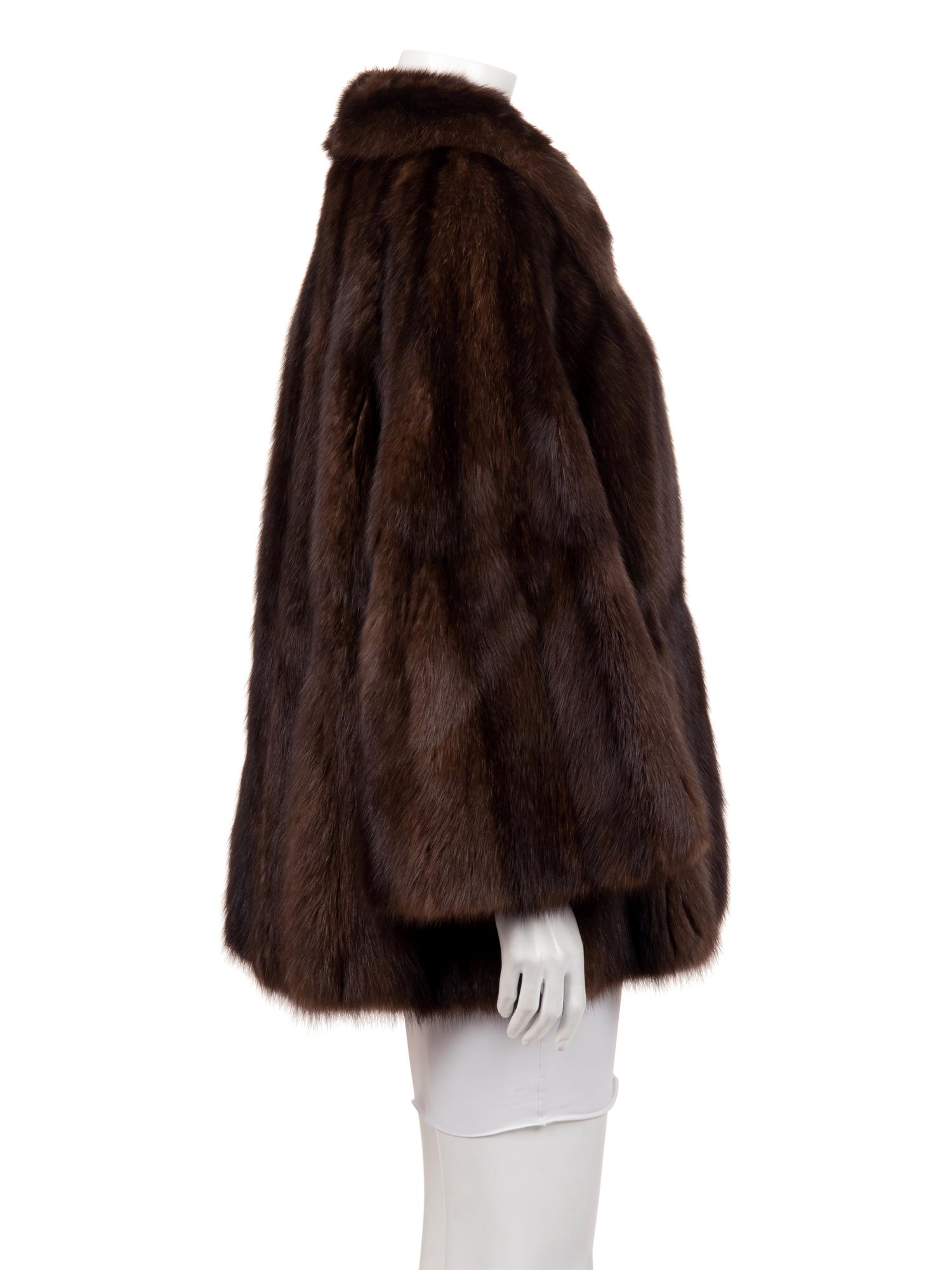 J. Mendel Sable Split Skin Jacket