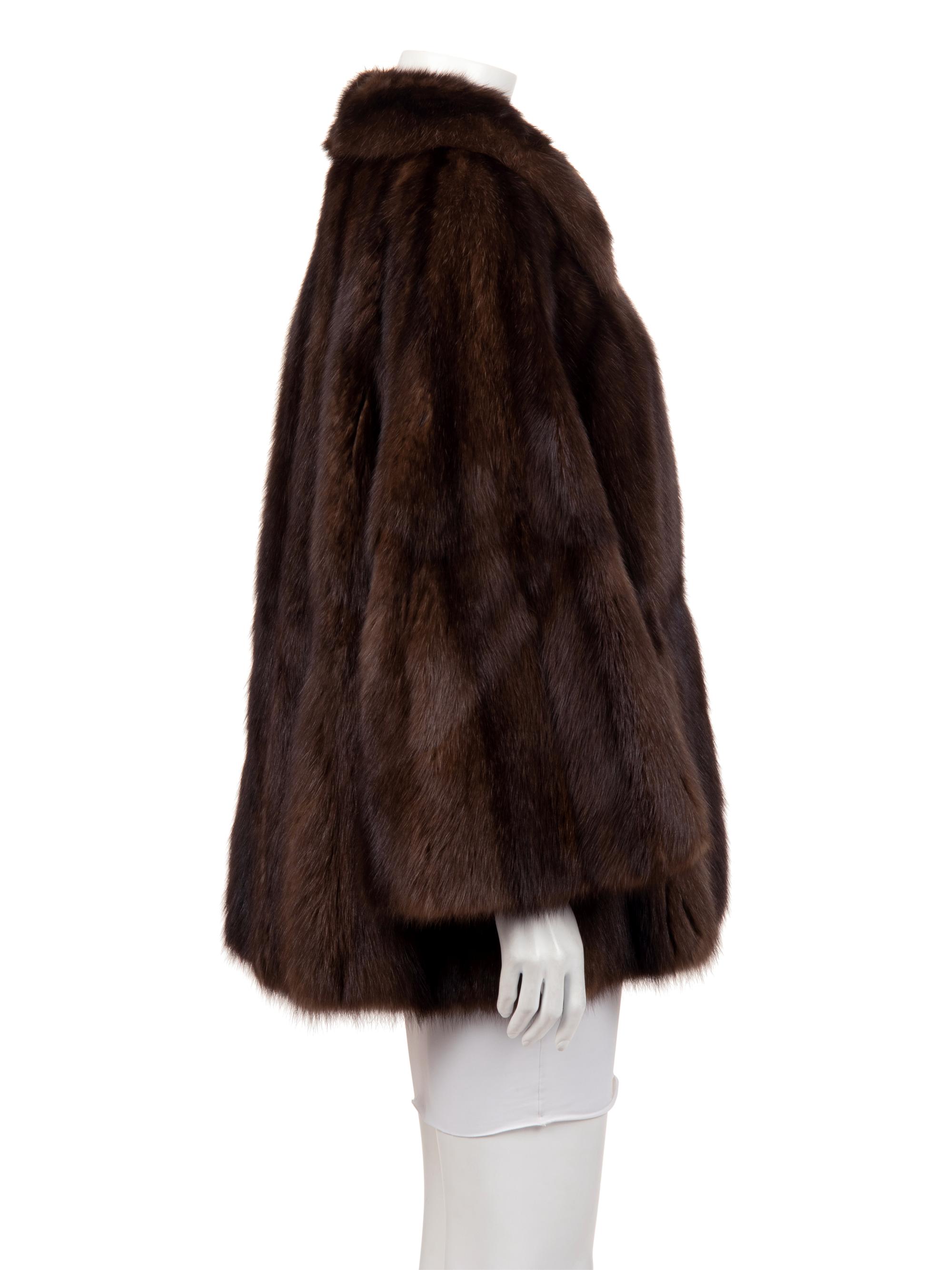 J. Mendel Sable Split Skin Jacket