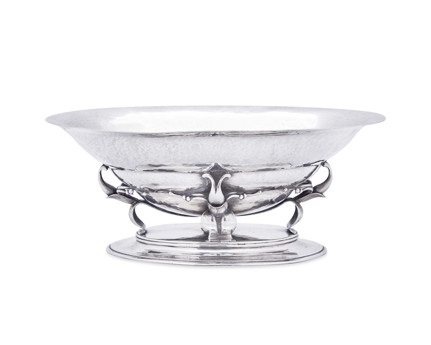 A Georg Jensen Silver Footed Bowl