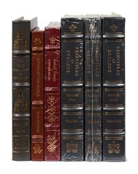 [SCIENCE – BINDINGS] – 12 works in 15 volumes about science with fine bindings, comprising: