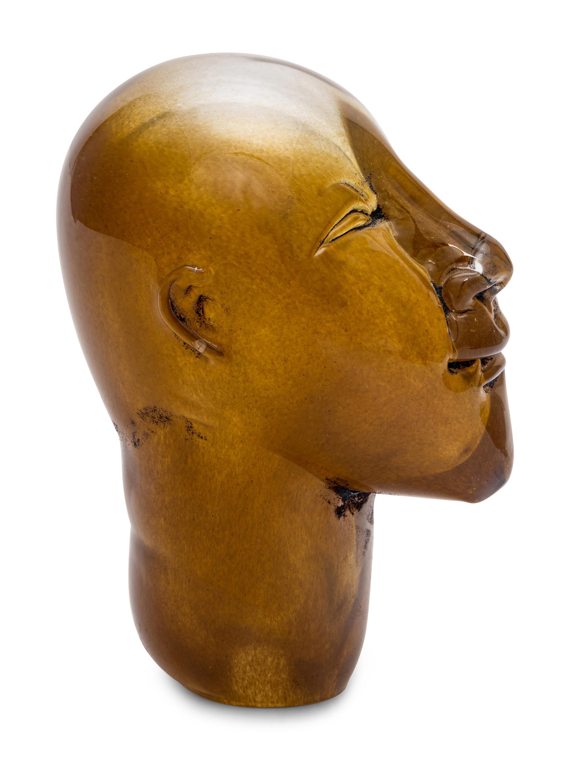 Amber Winking Head, 2007