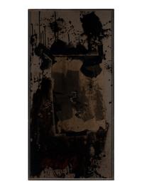 countdown (left to right diagonal brushstroke #5 , 2012