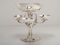 Arts and Crafts Hammered Epergne, 1905