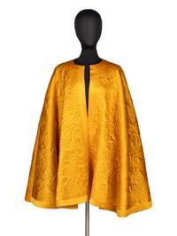 Yves Saint Laurent Rive Gauche Quilted Cape, Fall 1991