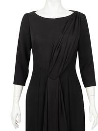 Christian Dior Haute Couture Wool Dress with Gathered Silk Chiffon, Spring/Summer 2007