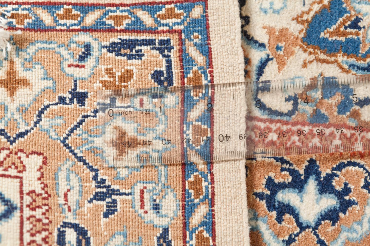 A Nain Wool Rug