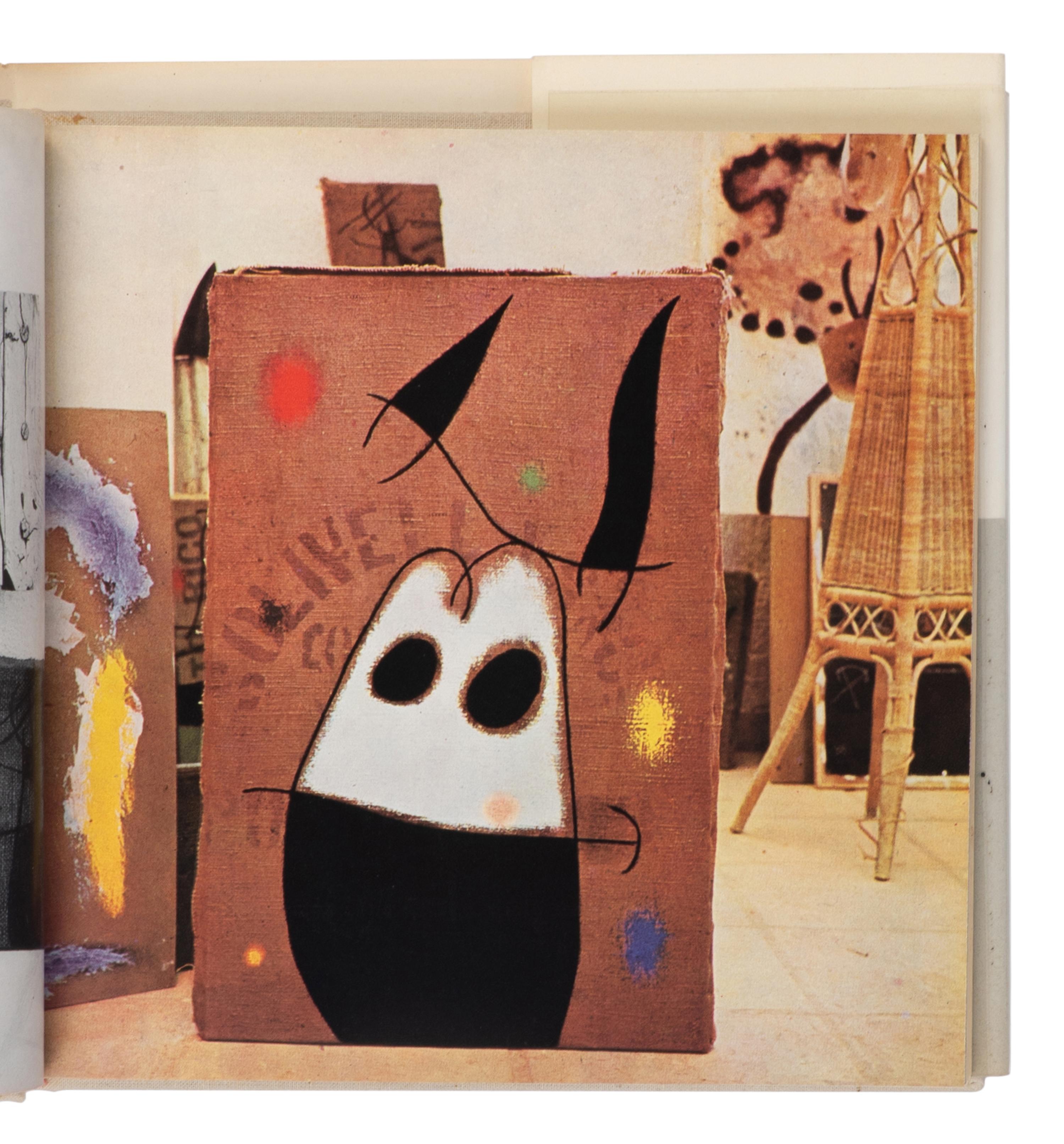 [ARTIST BOOK]. MIRÓ, Joan (1893-1983). -- TAILLANDIER, Yvon (1926-2018). Creation Miró 1961 . Barcelona: Editorial RM, 1962.