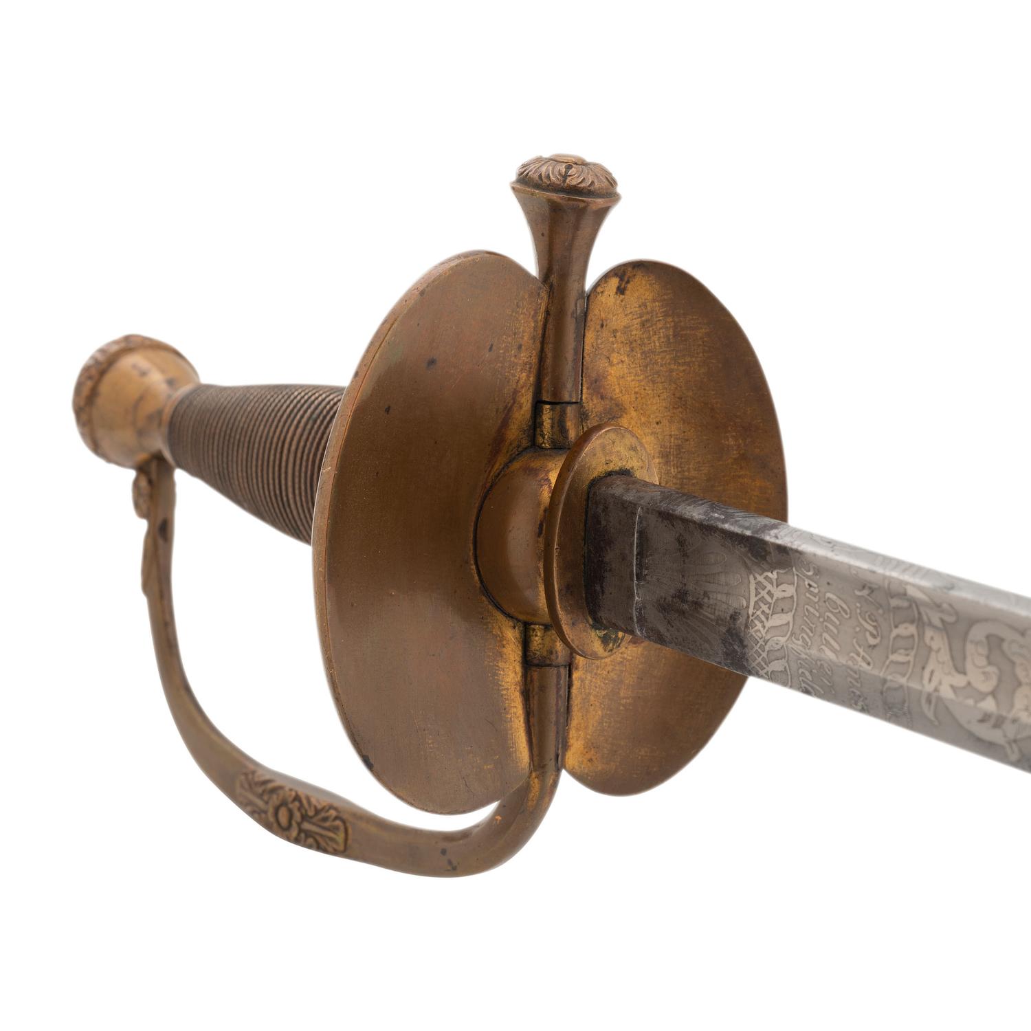 Two Presentation Swords to Lieutenant and Colonel (General) Gershom Mott, An Ames 1840 Officers Sword and an Ames 1850 Foot Officers Sword
